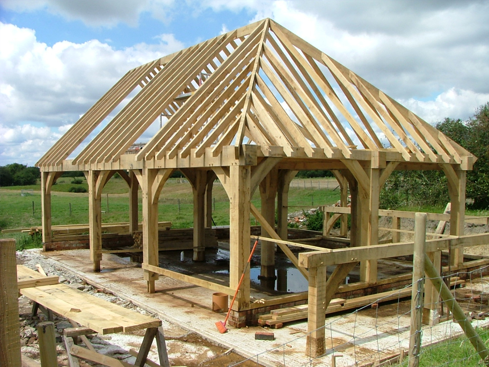 Oak Framed Building - Oak Framed Buildings Devon - Acorn Buildings